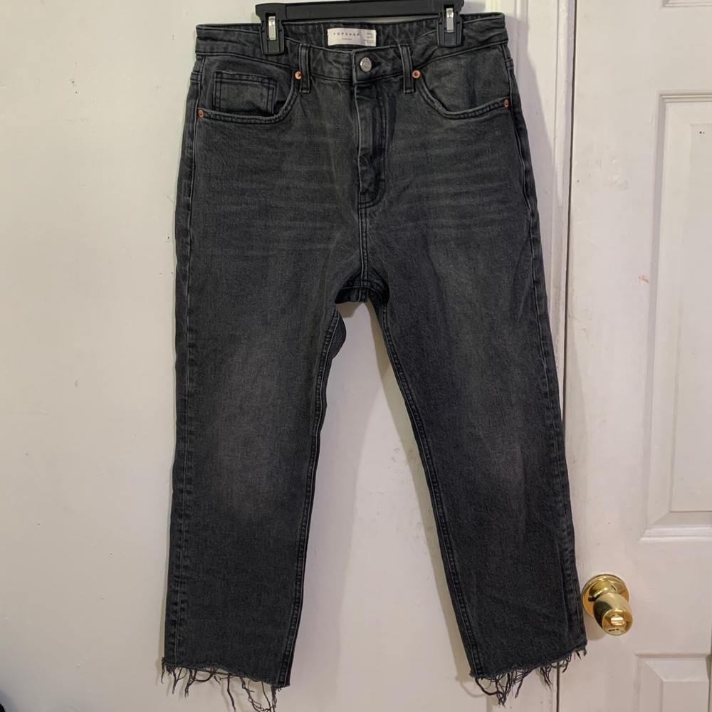 Topshop straight jeans